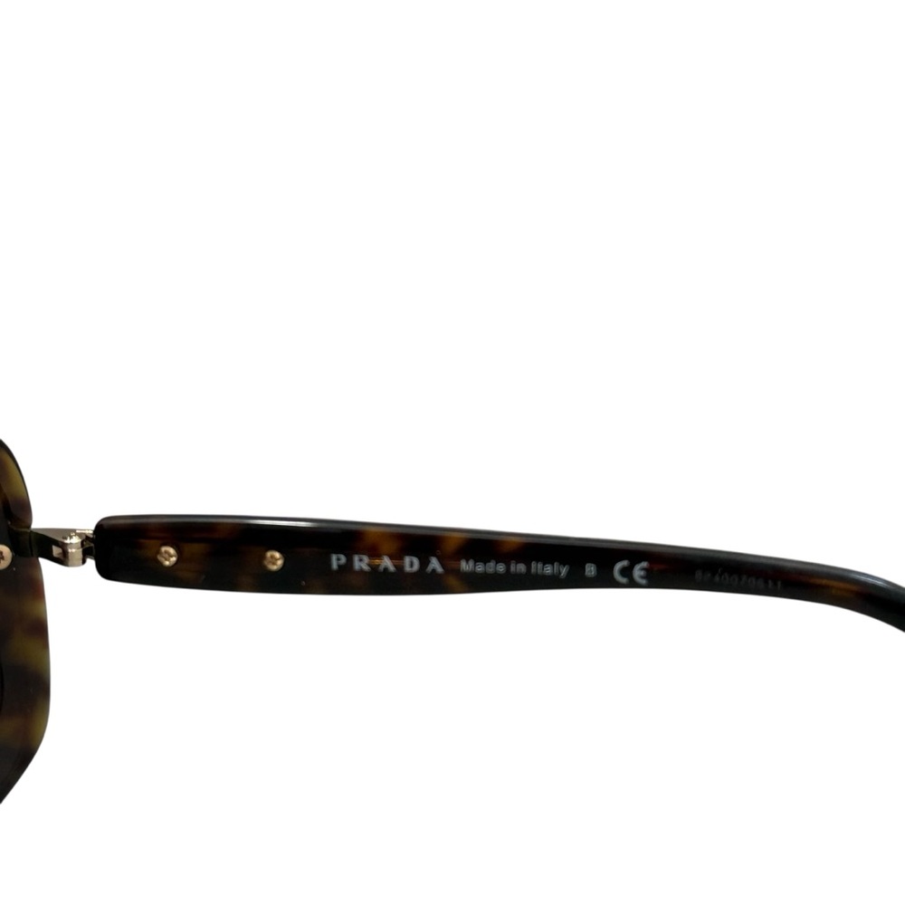 NWOT Prada Tortoise She’ll Oversized Sunglasses - Picture 4 of 5